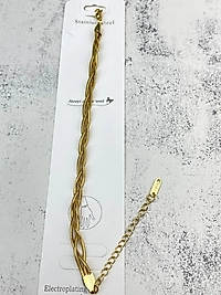 örgü çelik bileklik