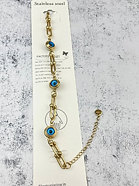 NAZAR BONCUKLU ÇELİK BİLEKLİK