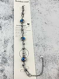 NAZAR BONCUKLU ÇELİK BİLEKLİK